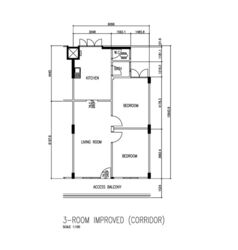 Blk 132 Jalan Bukit Merah (Bukit Merah), HDB 3 Rooms #557733401